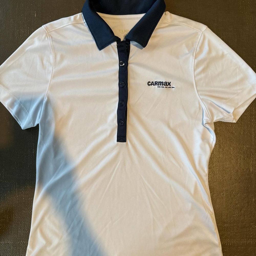 Women's White Polo Shirt